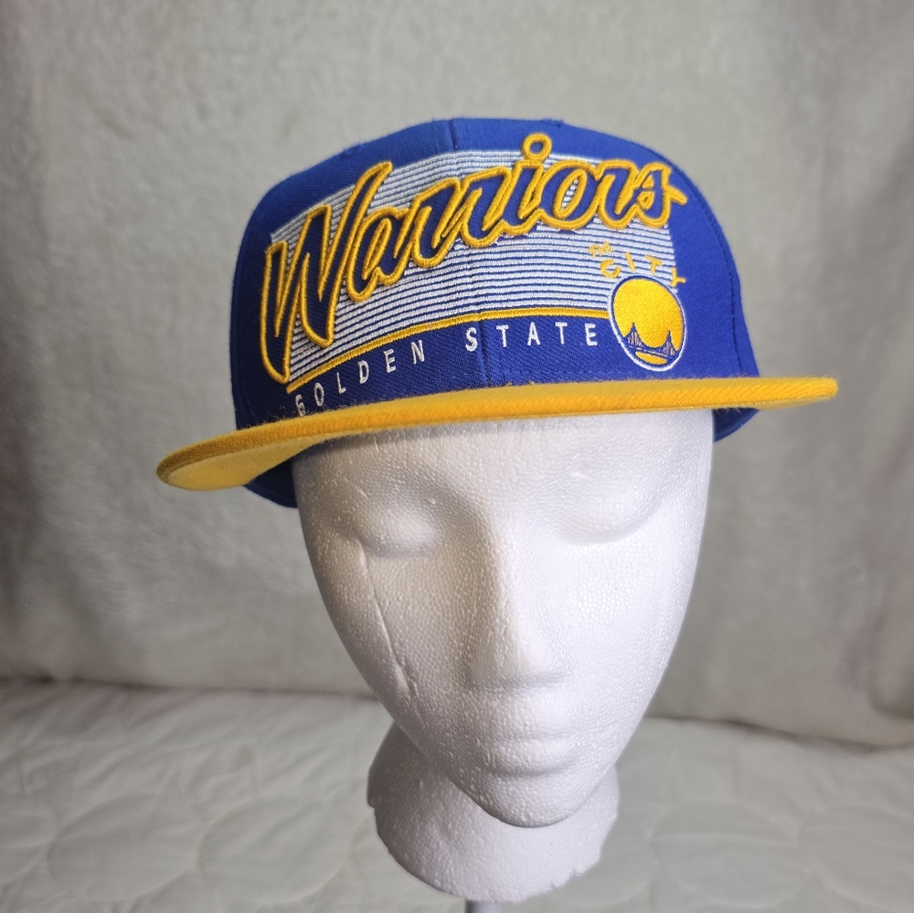 Golden State Warriors ’47 Brand Hardwood Classics Snapback Hat Blue Yellow NBA